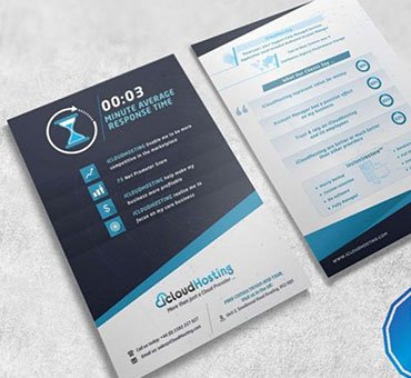 Double Sided Brochures